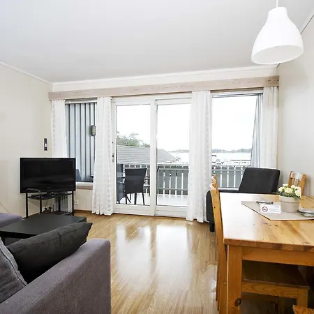 شقة فندقية Aros Feriesenter Søgne